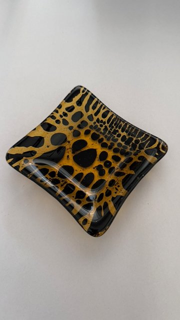 Amber Leopard Mini-Plate — view 2