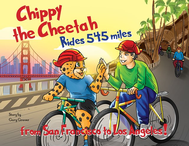 Children's Book: Chippy the Cheetah Rides 545 Miles