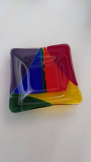 Prism Triangles Mini-Plate