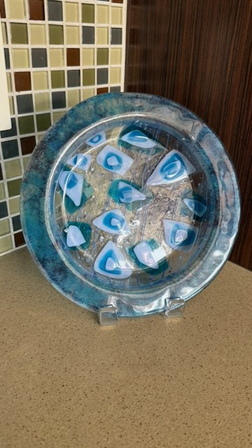 Tidepool Iridescent Plate